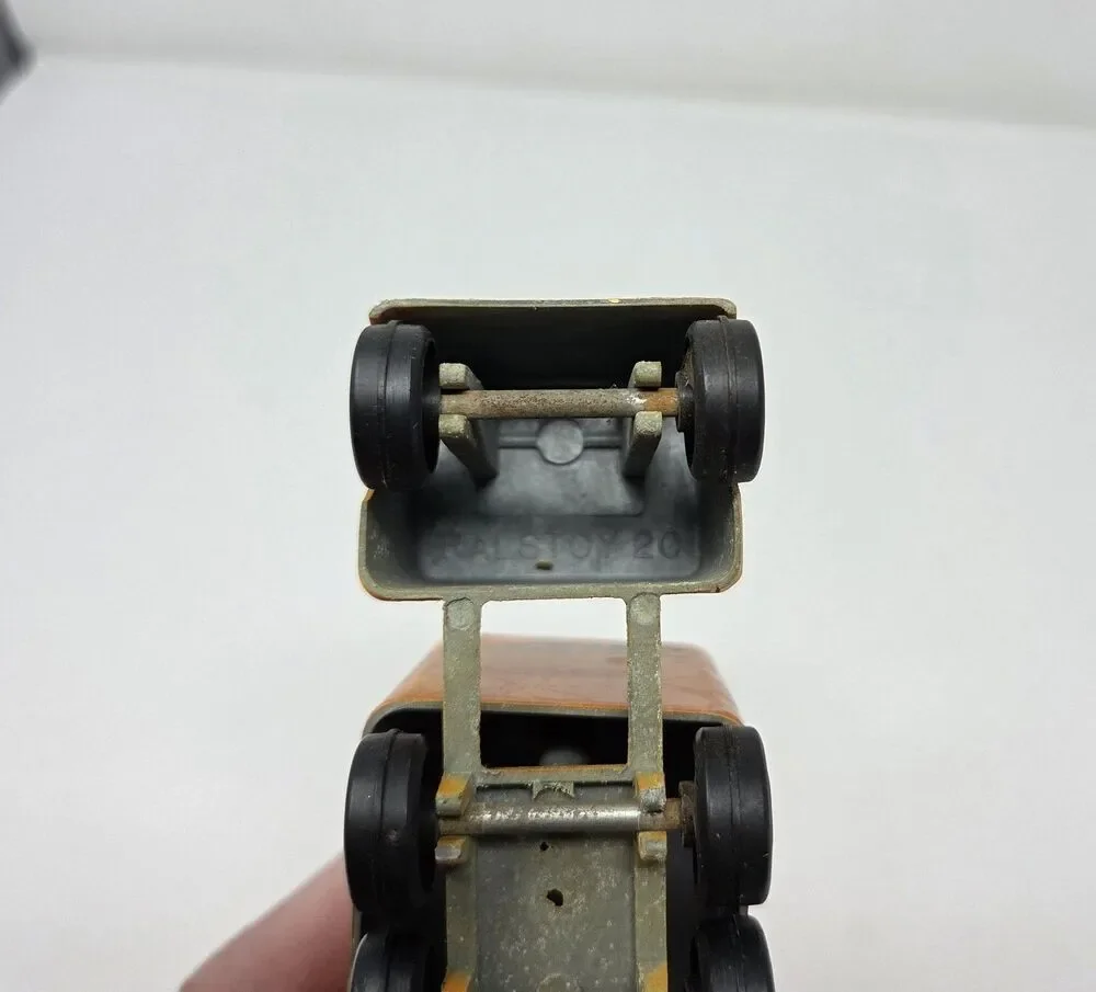 Vintage‎ Ralstoy Allied Van Lines Semi Truck Trailer Metal Toy 9” USA